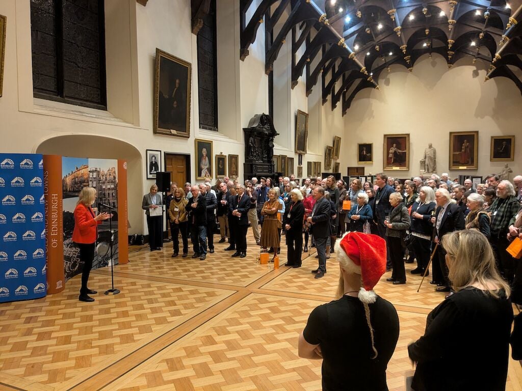 Professor Anne Anderson speaking at the launch event