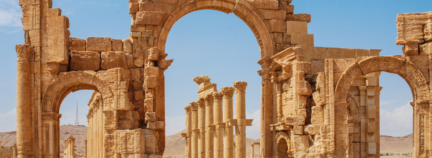 Palmyra, Syria - Ruins Old Greco Roman