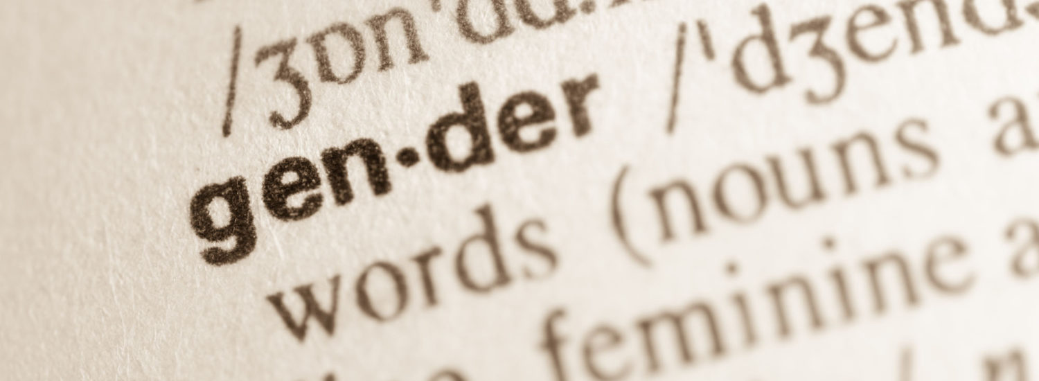 Definition of word gender in dictionary